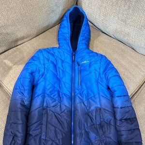 Eddie Bauer Kids Blue Quilted Jacket